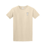 Mens Y Varsity Tee - Sand