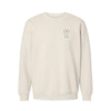 Y Varsity Crew Neck Jumper - Sand